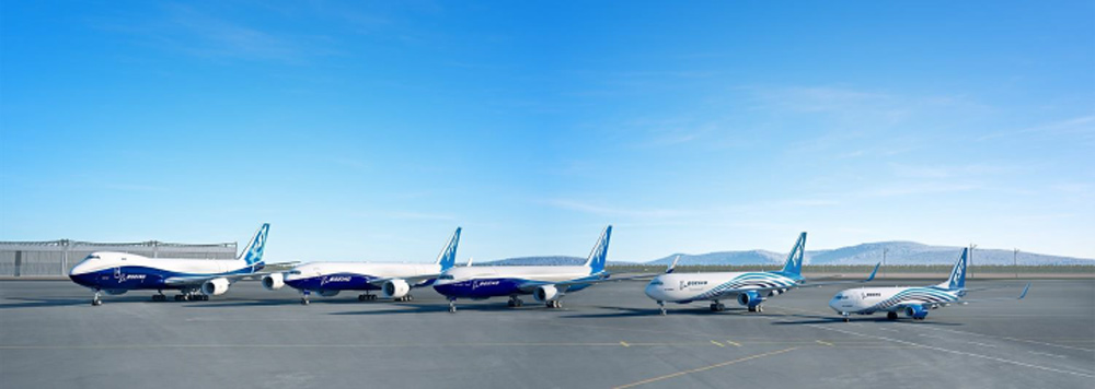 Boeing cargo planes