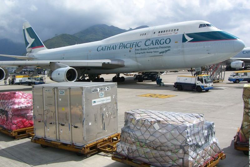 Cathay Pacific Cargo Boeing 747-400BCF B-HUS