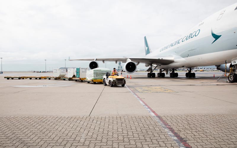 The start of the year saw limited long-haul freighter operations