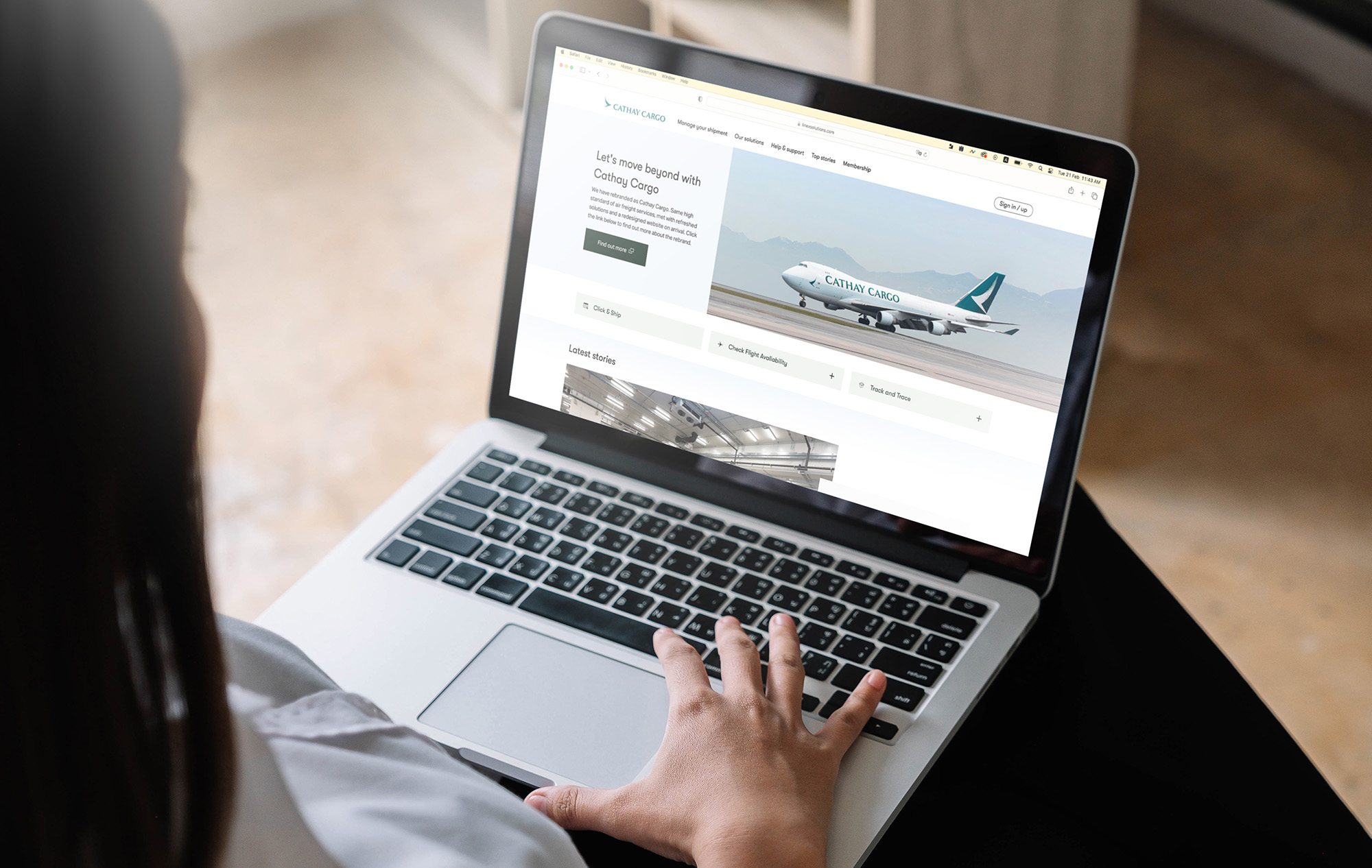 Cathay Cargo website EN